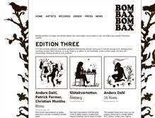 Tablet Screenshot of bombaxbombax.com